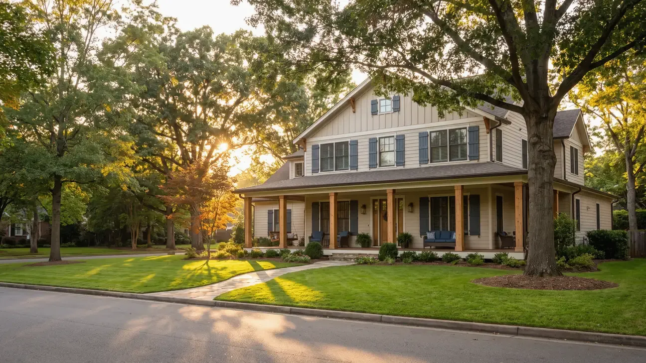 Large two-storey home of the value a jumbo reverse mortgage is made for